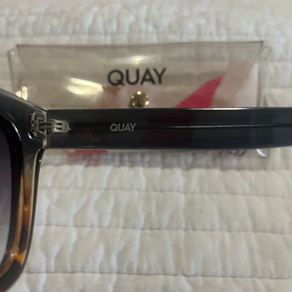 Quay Australia Black and Tortoise Sunglasses - Picture 2 of 3